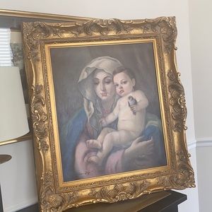 Oil Painting by Susan Day Madonna and Child